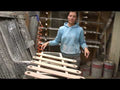 Vigas de equilibrio de madera impresas