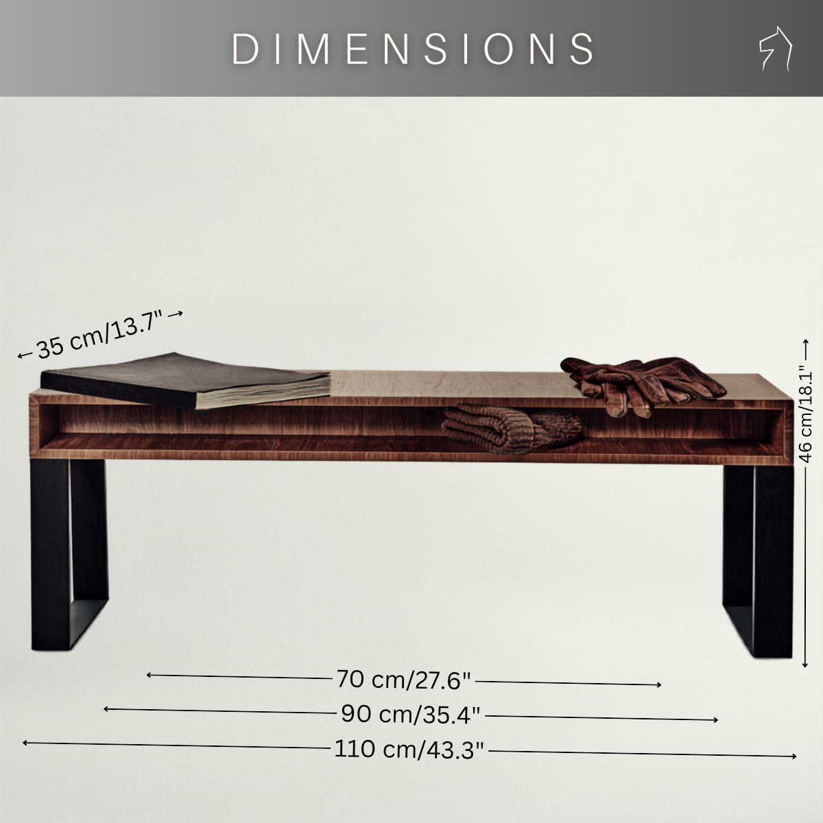Shoe Bench CAVALLO