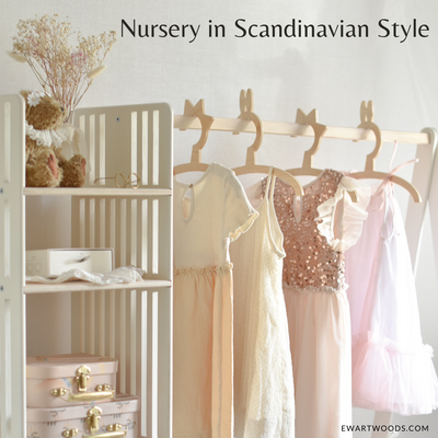 Chambre d'enfant dans un style scandinave