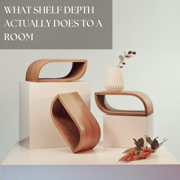 What Shelf Depth Actually Does to a Room (And Why We Make Ours 16cm)