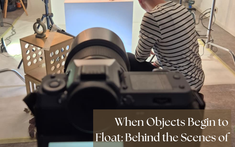 When Objects Begin to Float: Behind the Scenes of Our Latest Photoshoot