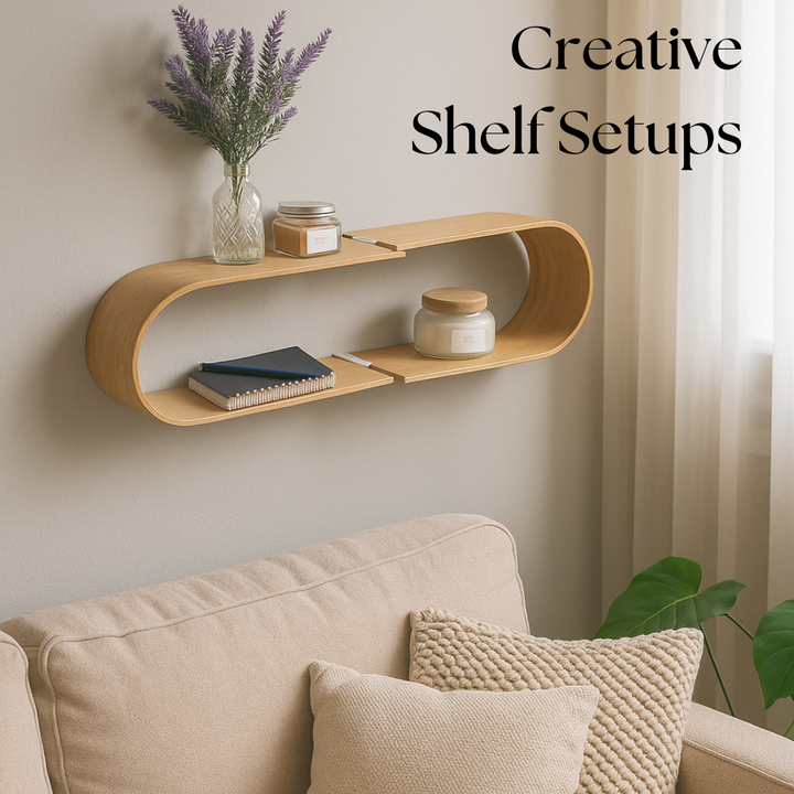 Creative Shelf Setups: Stack, Style & Expand Your Wall with Ewart Woods