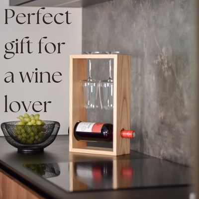 The Perfect Gift: A Wooden Wine Holder to Elevate Any Space