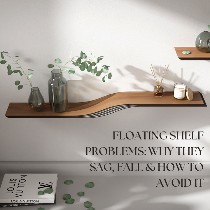 Floating Shelf Problems: Why They Sag, Fall & How to Avoid It