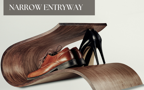 How to Choose a Shoe Rack for a Narrow Entryway (Depth Is the Number That Matters)
