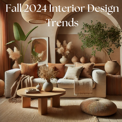 Fall 2024 Interior Design Trends: Warm Tones, Organic Shapes, and Versatile Furniture