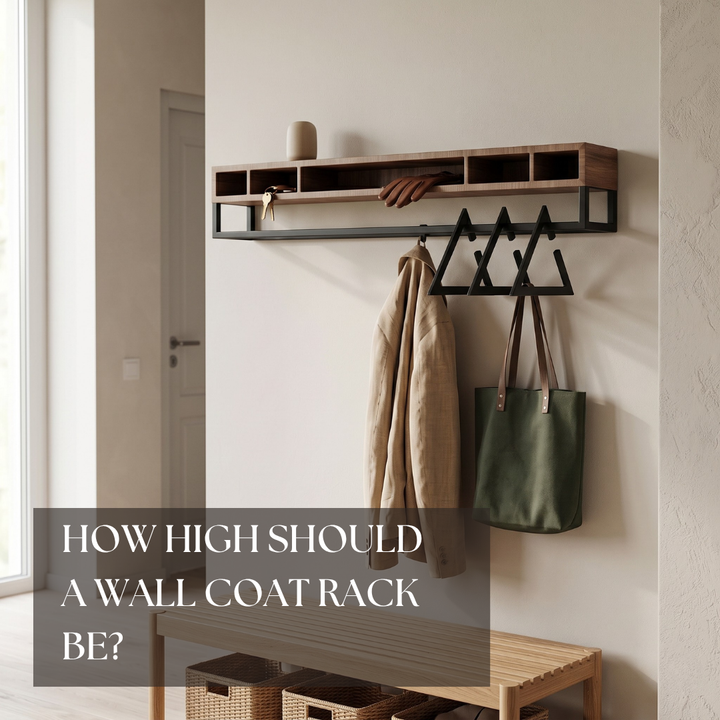 How High Should a Wall Coat Rack Be? (And Why Depth Matters More Than You Think)