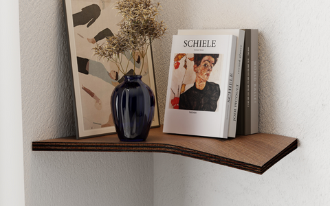 Wood Corner Shelf Instruction