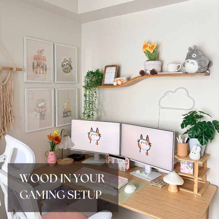Wood in Your Gaming Setup: The Cozy Battlestation Guide