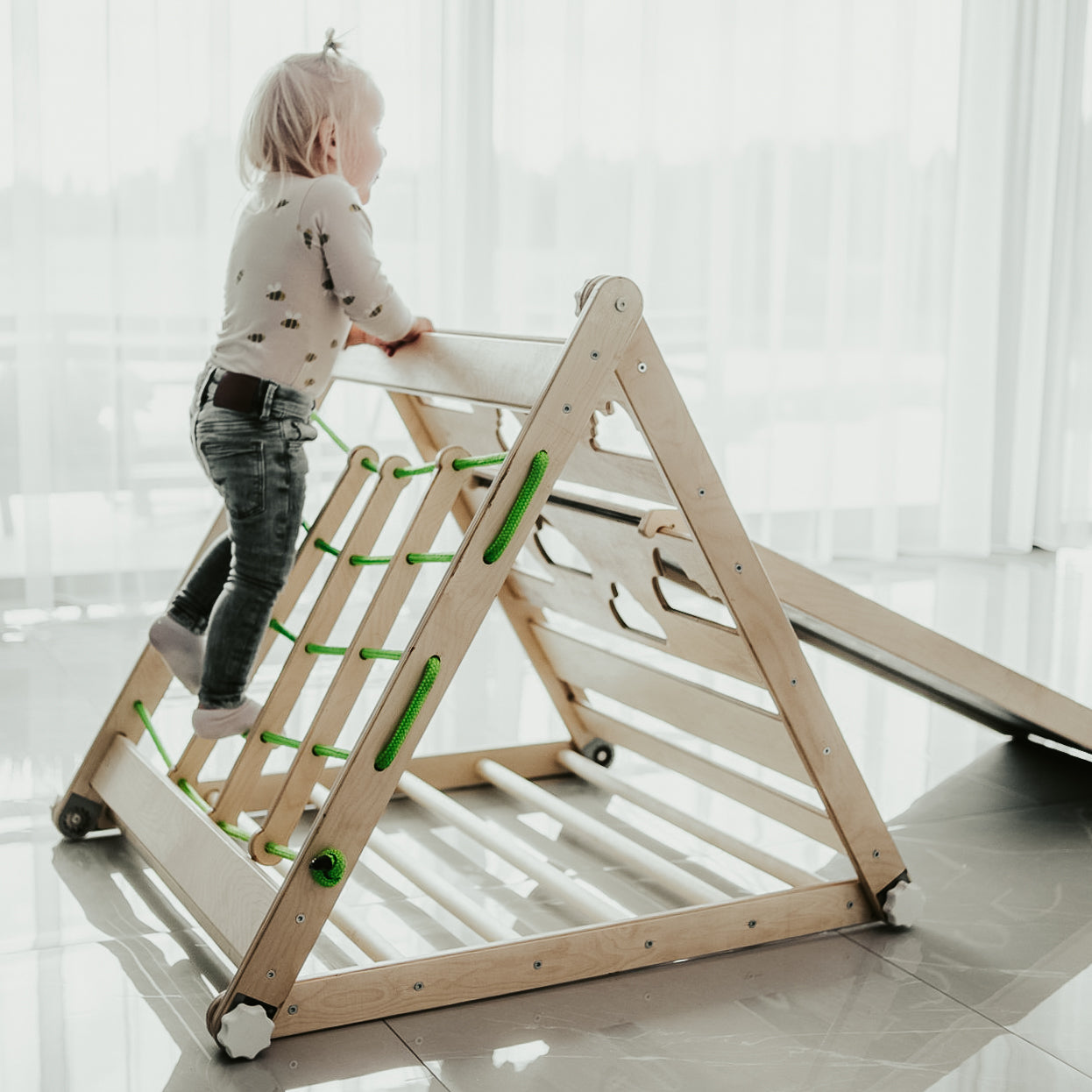 pikler triangle children multifunctional set