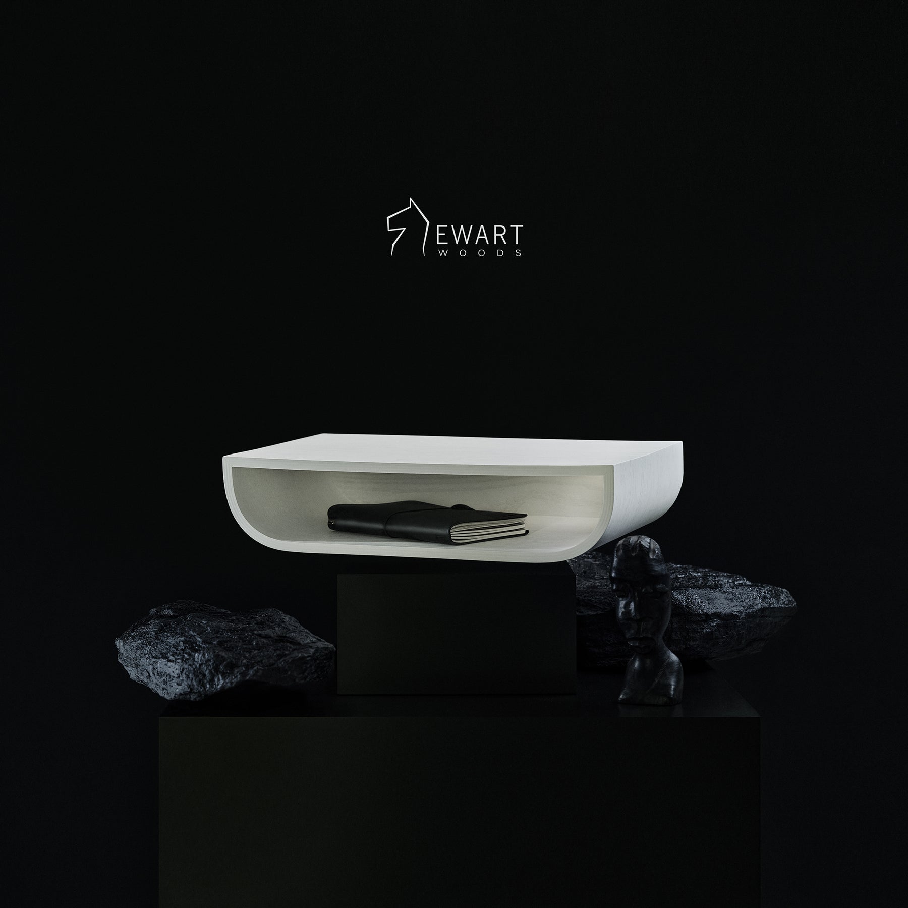 Mesita de noche flotante pequeña