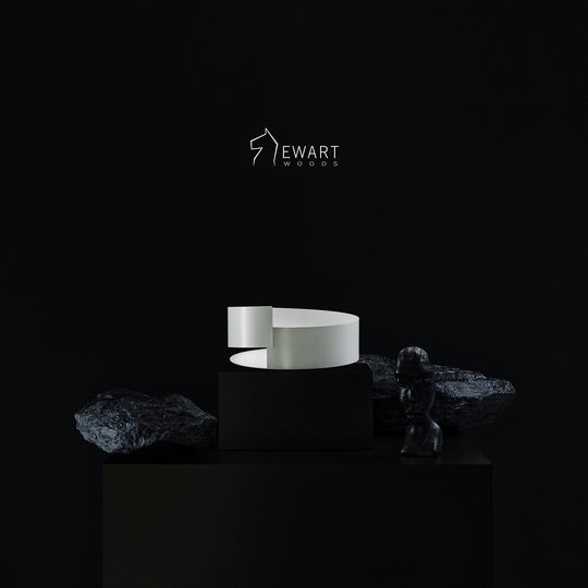 Bandeja de frutas de metal redondeada