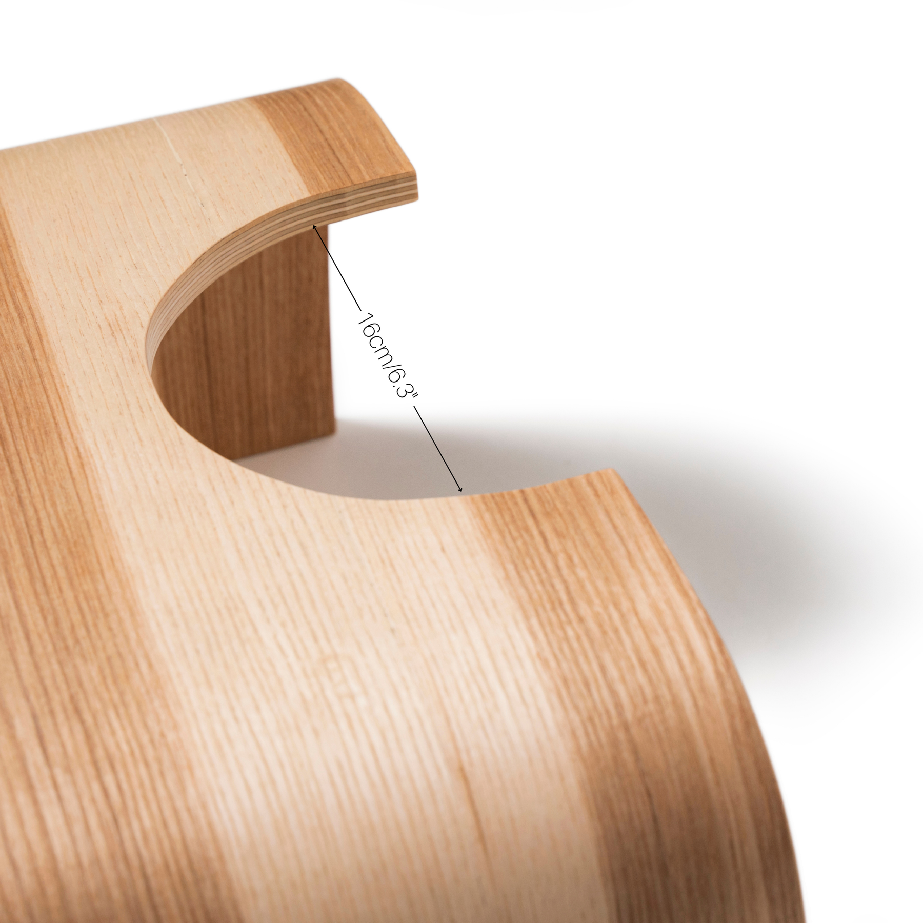 Holz-Stufenhocker - Verstellbar