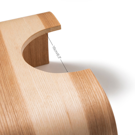 Holz-Stufenhocker - Verstellbar