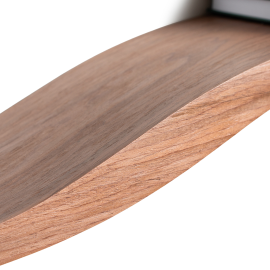 Floating Wall Shelf Wave Filled