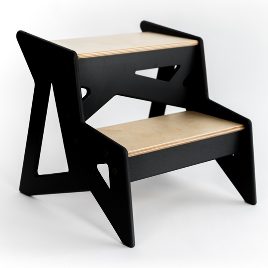 Escalón de madera (geométrico)