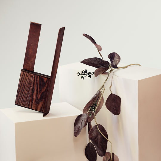 Soporte de papel higiénico con estante