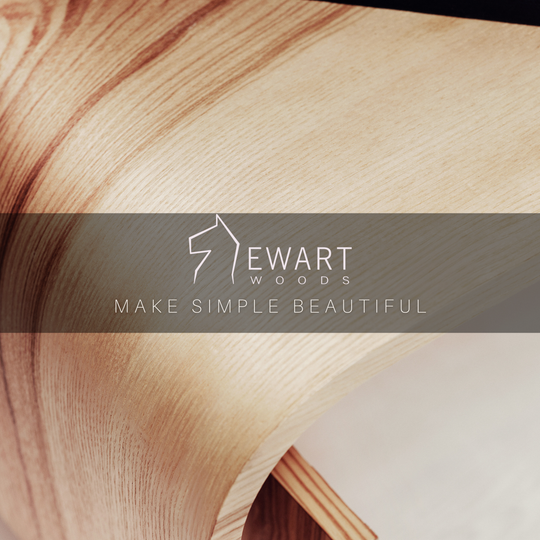 Small round living room ashwood coffee table with modern design made by EWART WOODS