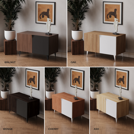 Color variations for buffet cabinet with storage 