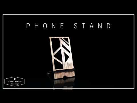 Soporte de madera para smartphone