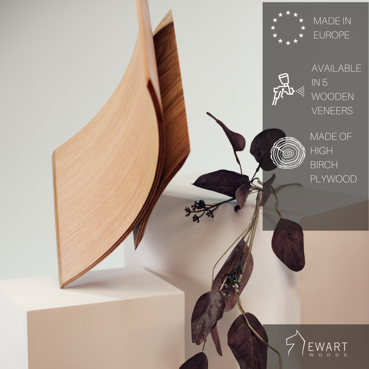 Portatoallas enrollado de madera