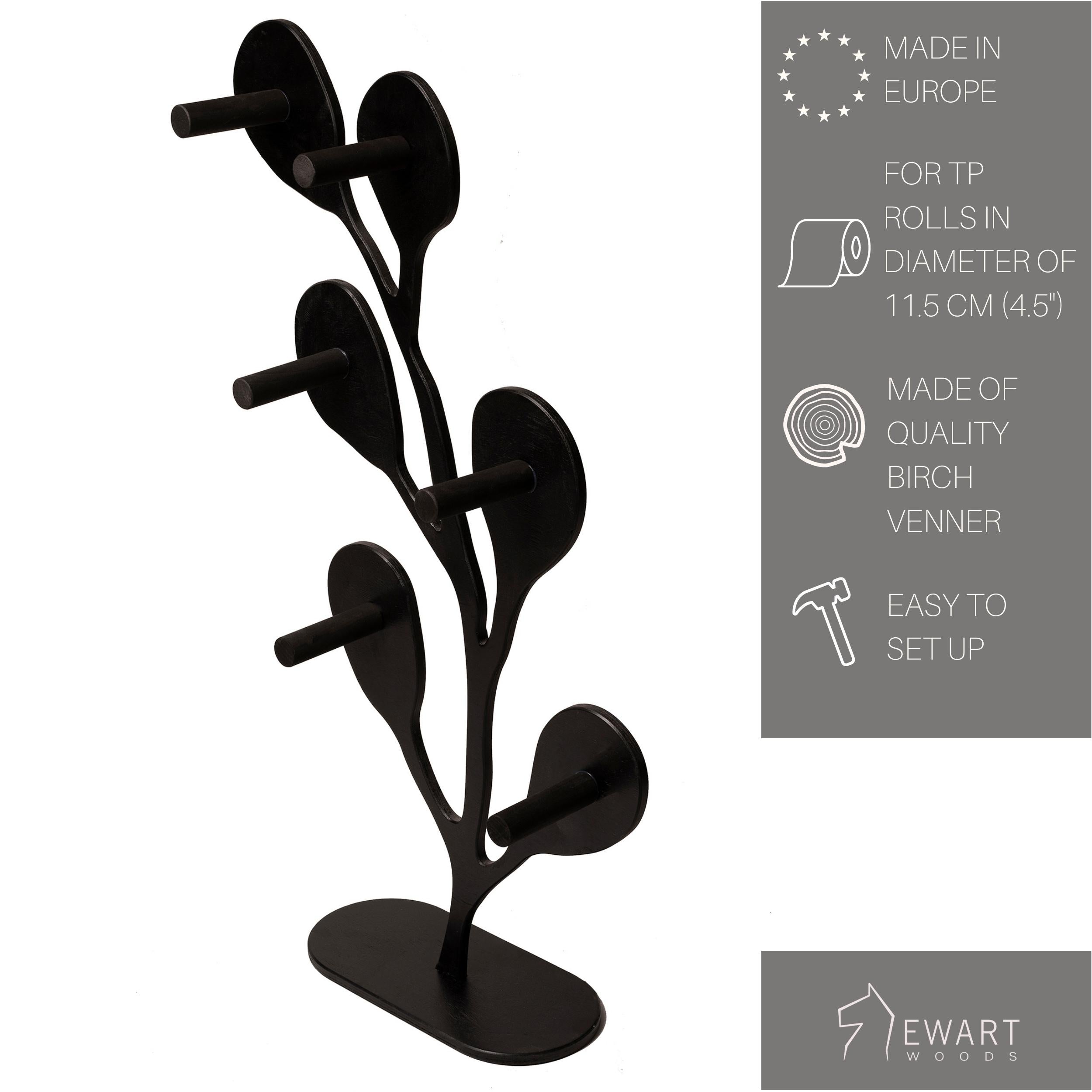 Toilet paper holder stand Coral - EWART WOODS