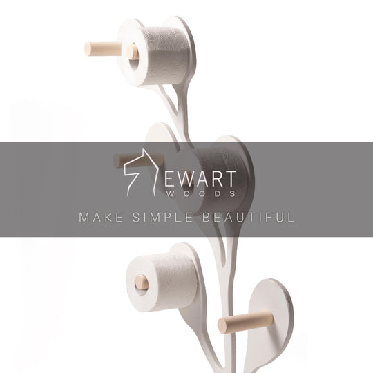 Toilet paper holder stand Coral - EWART WOODS