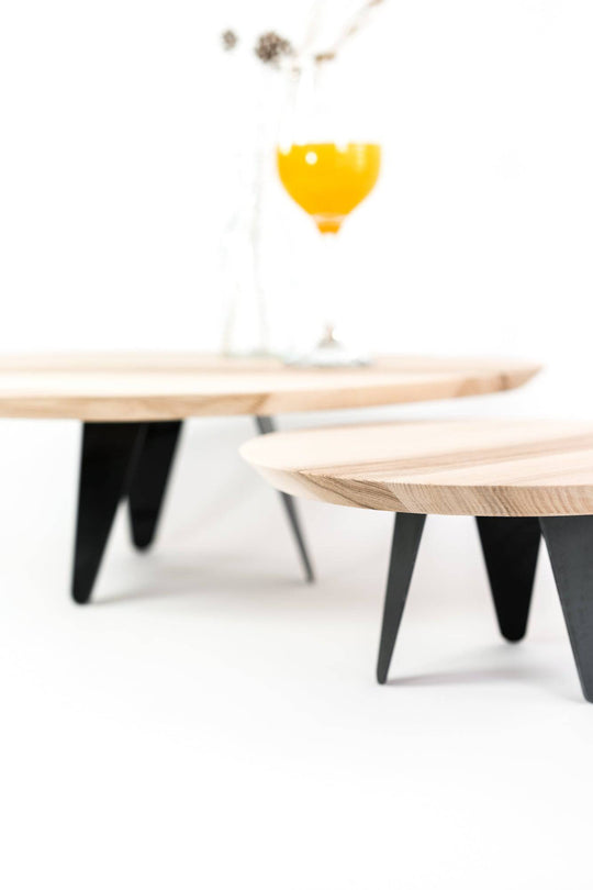 Wooden round cake stand - EWART WOODS