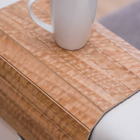 Sofa arm tray exotic colors - EWART WOODS