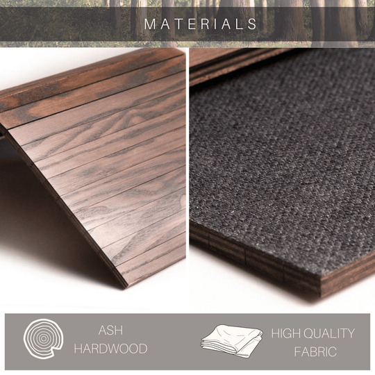 Sofa arm tray exotic colors - EWART WOODS